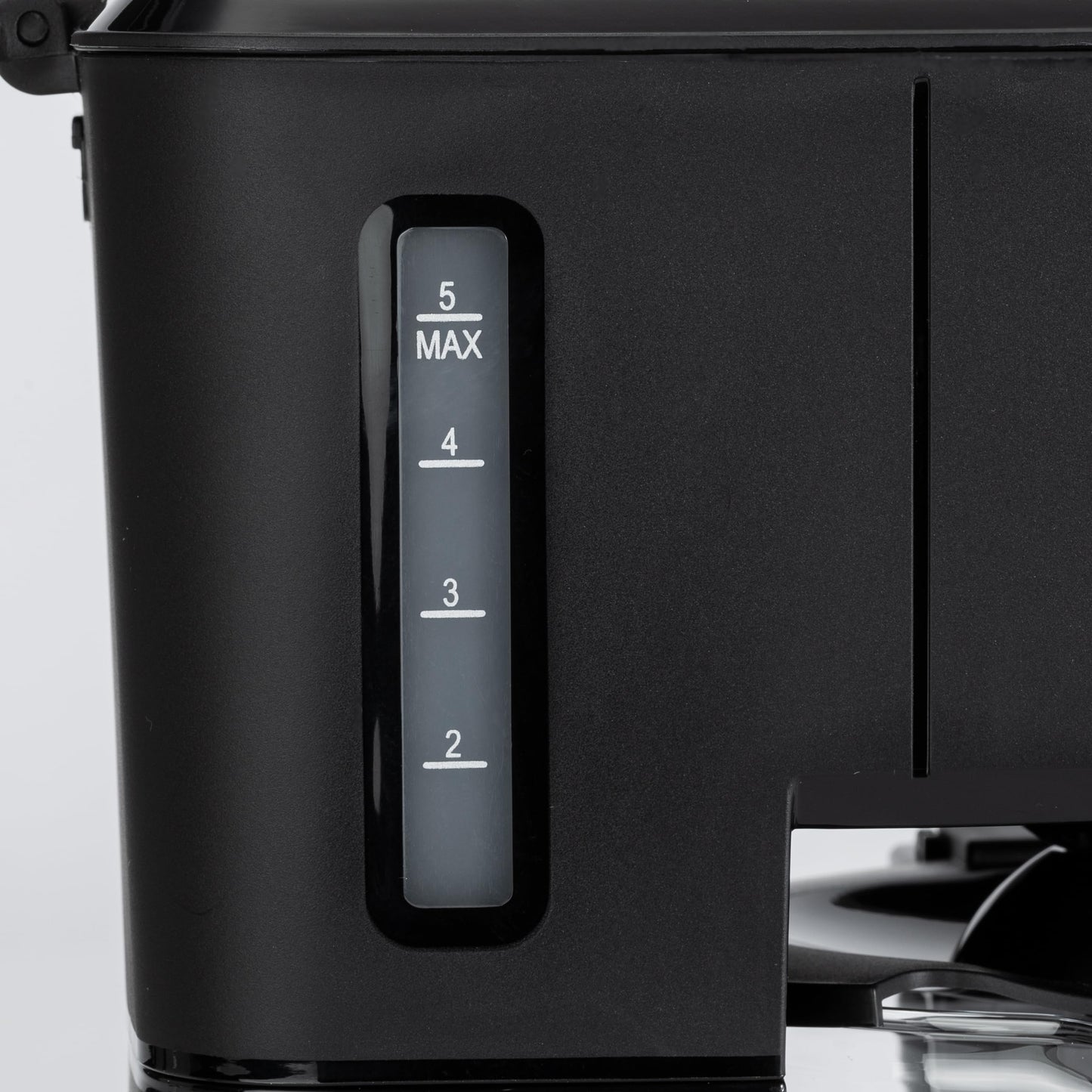 Amazon Basics 12 Cup Drip Coffee Maker, Coffee Machine with Glass Coffee Pot (1.9 Qt), Auto Shut-off, Auto Pause, Removable Filter Basket, Black & Silver